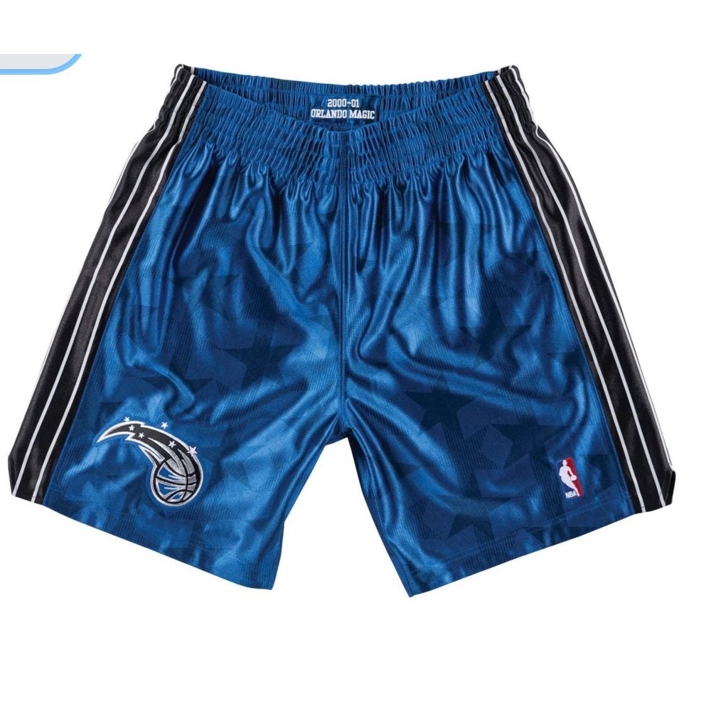 Mitchell & Ness Orlando Magic 2000-01 Hardwood‎ Classics Shorts Blue Mens Medium